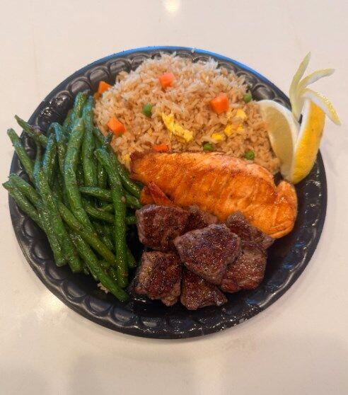 Salmon & Steak