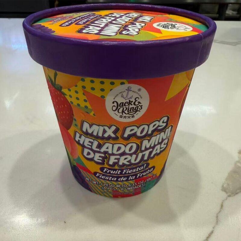 Mini Fruit Pop Ice Cream