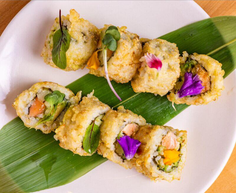 Deep Fried Philadelphia Roll